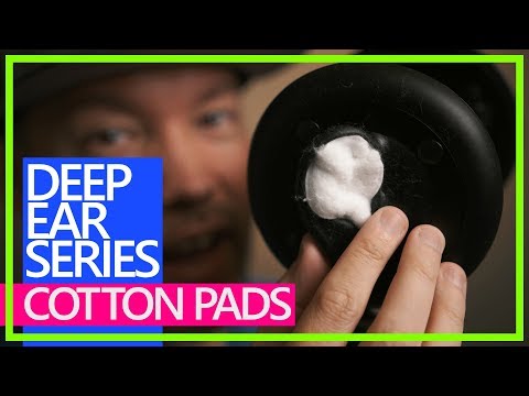 DEEP EAR PURE ASMR SERIES 👂 Ear Cleaning With Cotton Pads (no talking, 4K60)