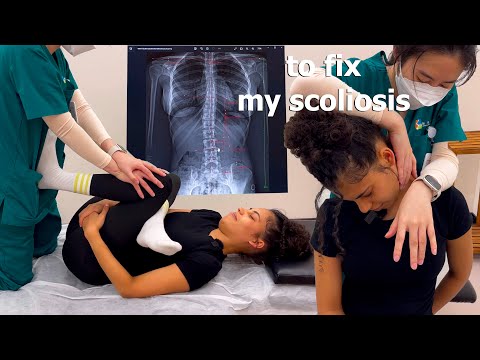 ASMR: I Tried a Chinese PHYSIOTHERAPY MASSAGE  to Fix my SCOLIOSIS!