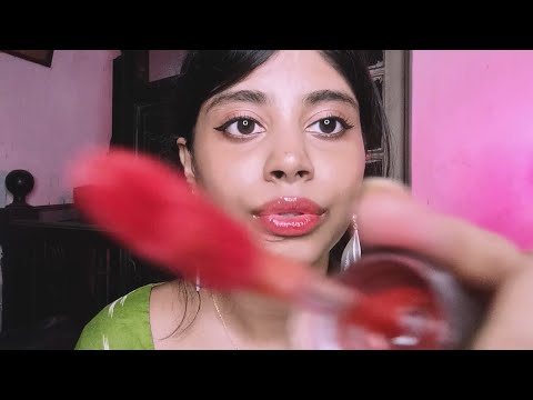 ASMR Doing Your Makeup in 1 Minute 40 Seconds | Personal Attention Roleplay | Indian ASMR
