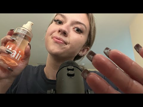 ASMR| Lotion & Oil Massage On Myself 💆‍♀️ Lotion/ Oil Sounds/ Squishy Sounds