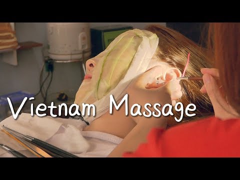 베트남 귀청소👂 + 마사지🖐 2시간 풀코스｜ASMR｜Vietnam Ear Cleaning + Massage for 2 hours