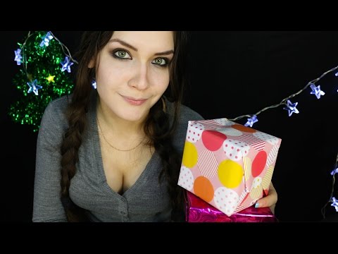 АСМР Шепот| Ролевая игра упаковка подарков  | ASMR russian girlfriend