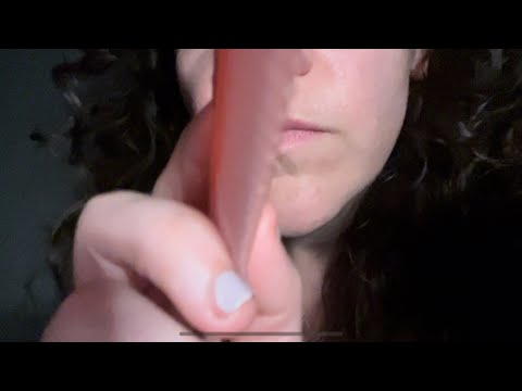 ASMR: Hair Clipping + Hair Parting (Actual Camera Touching)