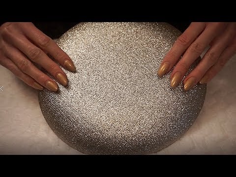 ASMR Scratching Sparkly/Glittery Textured Items [No Talking]