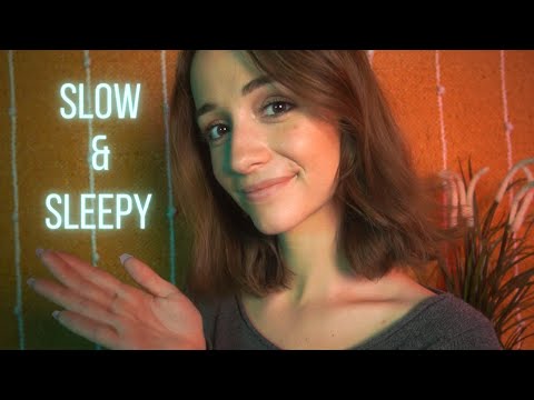 ASMR | Slow and Gentle Triggers to Make You Sleepy (with rain 🌧️)