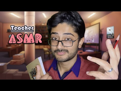 ASMR Sweet Indian Teacher Comforts you / Roleplay (Hinglish) 🧑‍🏫