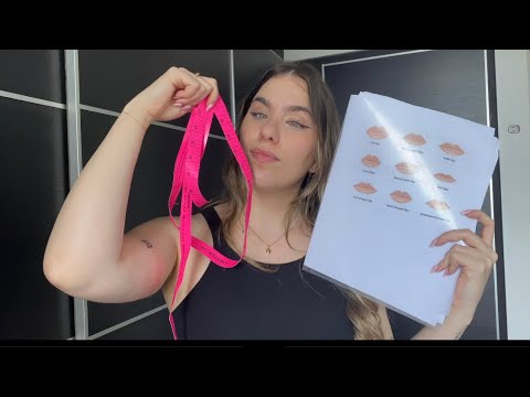 ASMR Measuring you for Plastic Surgery