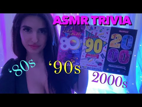 ASMR Pop-Culture Trivia | ‘80s, ‘90s, and 2000s (Whispered)