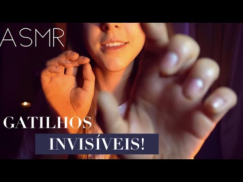 ASMR GATILHOS INVISÍVEIS PATA ARREPIAR O CORPO TODO! | invisible triggers