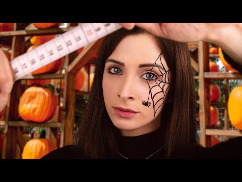 ASMR Roleplay: Face Measuring for a Halloween Pumpkin Carving Contest (Personal Attention ASMR)