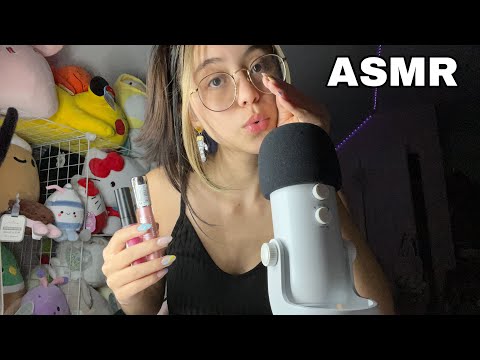 ASMR | Fast Mouth Sounds + Lipgloss Pumping/Application