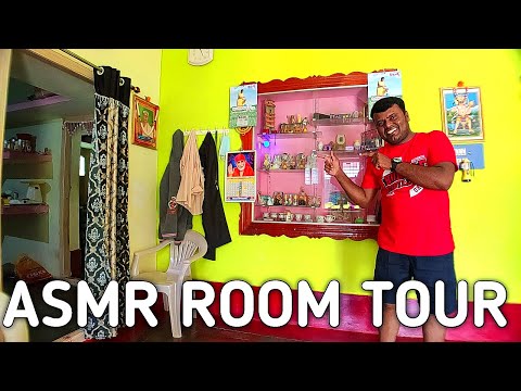 ASMR ROOM TOUR (Tapping & Scratching)