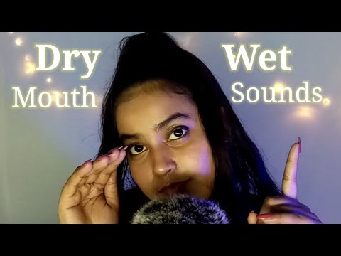ASMR Fast Wet & Dry Chaotic Mouth Sounds
