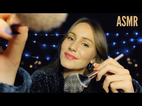 ASMR español - INTENSE BRUSHING SOUNDS (Sonidos de BROCHAS muy RELAJANTES) 😴