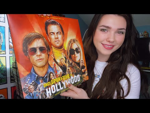 Once Upon A Time in Hollywood Vinyl Review! ASMR Tapping Triggers & Chill 🍄