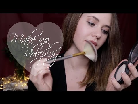 ASMR ♡ Valentines Day Makeover ♡ Entspanntes Make Up ROLEPLAY | deutsch/german