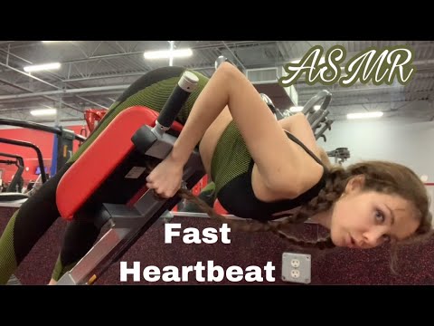 ASMR | HEARTBEAT DURING WORKOUT 🏋️