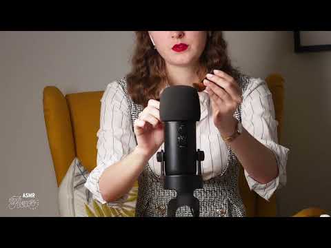 ASMR | Ear-To-Ear Microphone Brushing (no talking)