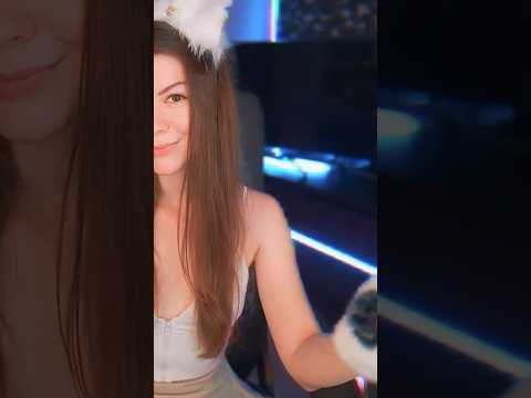 I will touch you with fluffies #асмр #asmr #shots #asmrvideo