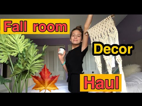 Fall room decor HAUL!!!🍁🍂