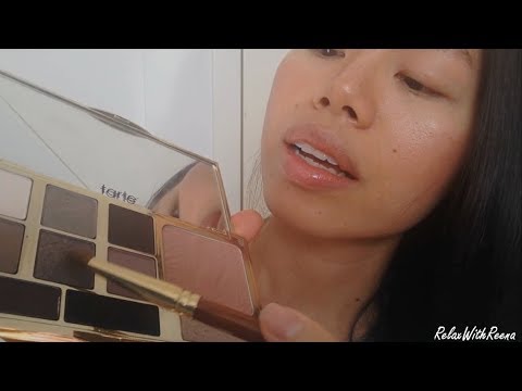 ASMR Doing Your Makeup, Personal Attention w. REPETITIVE WORDS, Tapping, Soft Spoken +Whisper