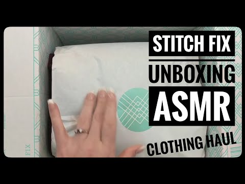 Stitch Fix Unboxing ASMR