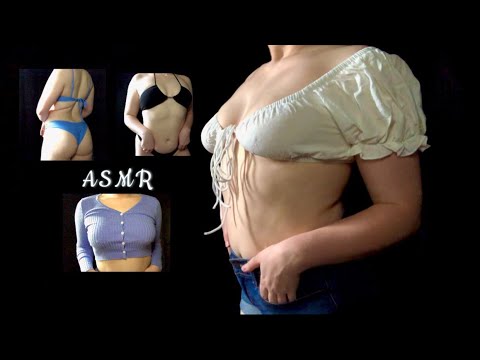[ASMR] Shein Clothes Try On Haul (fabric sounds)