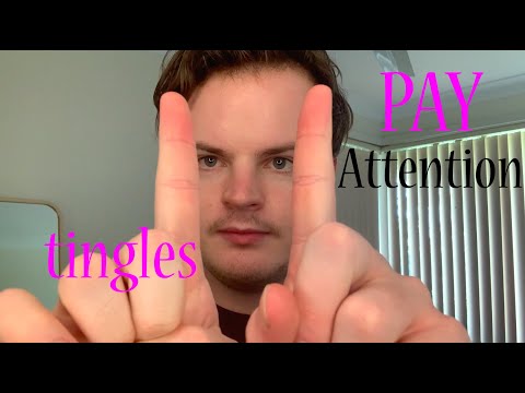 Fast and Aggressive ASMR Pay Attention + Hand Sounds