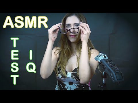 BINAURAL TEST DE COEFICIENTE INTELECTUAL (IQ). Juegos mentales y psicología | Asmr en Español