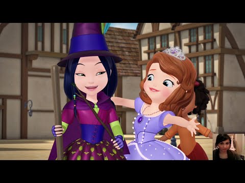 Sofia The First Disney Junior The Little Witch Music Video Song 2014 Cartoon Series (Review)