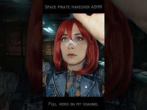 Space pirate ASMR / Hair styling
