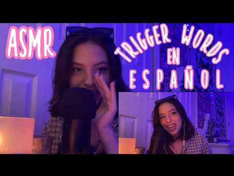 ASMR Trigger Words en ¡ESPAÑOL!