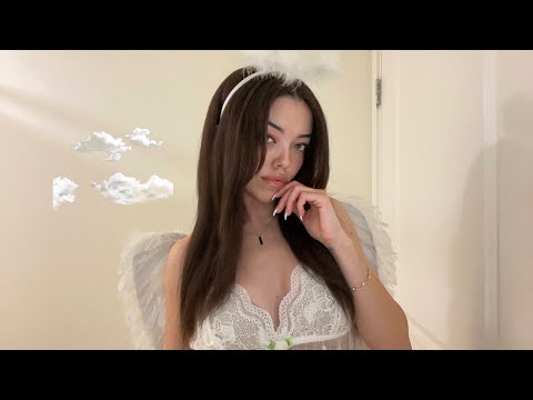 ASMR |👼🏼Angel Comforts You! (Personal Attention, Plucking Negative Energy)｡･:*