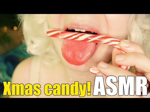 ASMR MUKBANG perfect sounds - with Xmas candy!