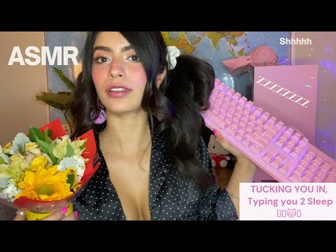 ASMR | Night-Time Tucking You in Note | Typing, Whispering - Inviting Wealth into life