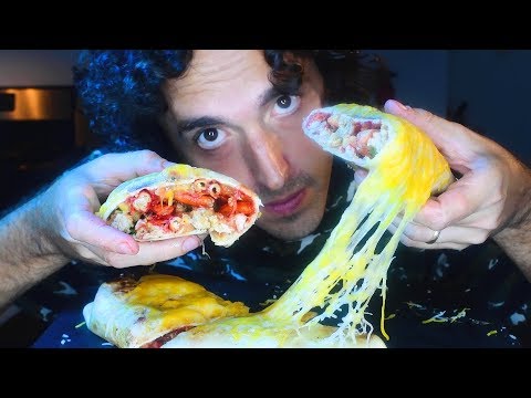 Fuego Takis Super Burrito ! CHEESY SPICY CHICKEN | Nomnomsamimeboy