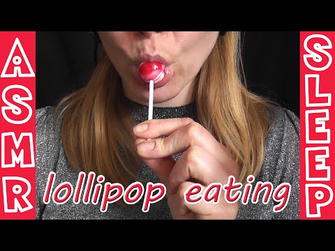 ASMR lollipop eating 🍭 1 [sucking, fizzing, mouth sounds, breathing]