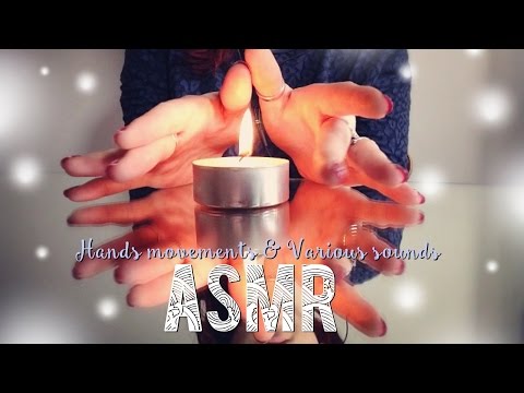 ASMR Français ~ Hands movements & various sounds