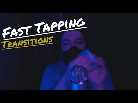 Asmr - Fast Tapping with Transitions (no talking)