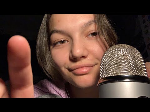 ASMR | Close Up, Slow, Relaxing ASMR | Breathy Whispers and Affirmations | Mouth Sounds | Tapping
