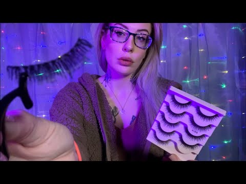 ASMR | A Friend Does Your Lashes 🧞‍♀️