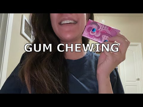 ASMR Aggressive Gum Chewing/Mouth Sounds