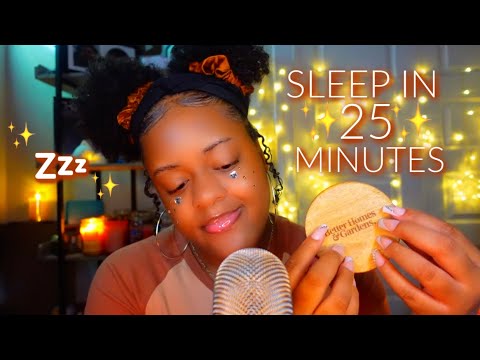 ASMR with short a$$ nails 💅🏽🤎✨ (you'll fall asleep in 25 minutes 😴🌙✨)