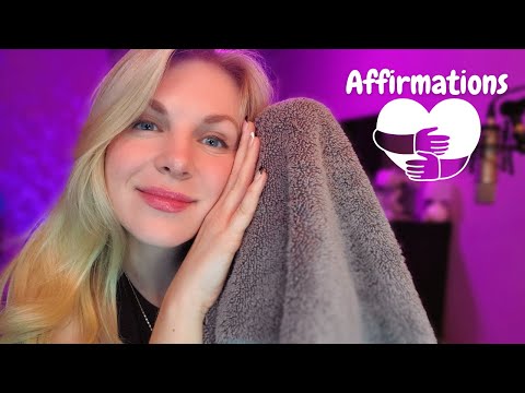 ASMR Positive Affirmations to help you through a rough time 💙💜❤ (It will get better)