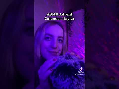 ASMR | Advent Calendar Day 21 #shorts
