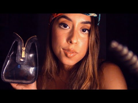 ASMR Toxic Friend Does your Makeup (Gum Chewing)