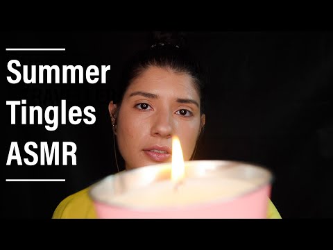 ASMR SUMMER TRIGGERS FOR SLEEP | LID SOUNDS | SHUFFLING ASMR