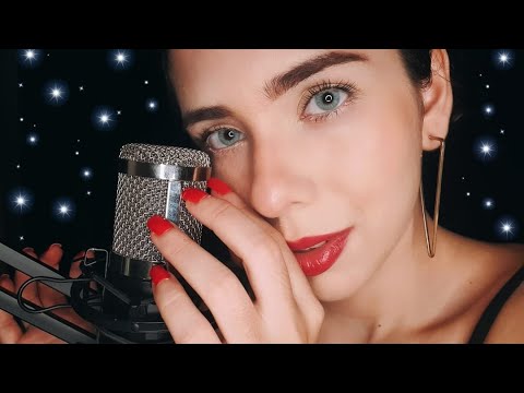 SCRATCHING E TAPPING NO MICROFONE (ASMR PTBR)