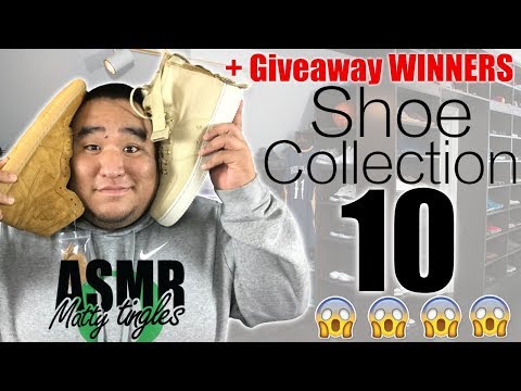 [ASMR] Shoe Collection 10 (+ Giveaway Winner) | MattyTingles