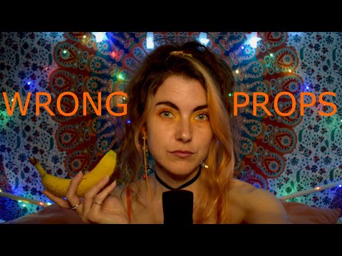 ASMR WRONG PROPS: Doing Your Hair and Make Up [Roleplay]